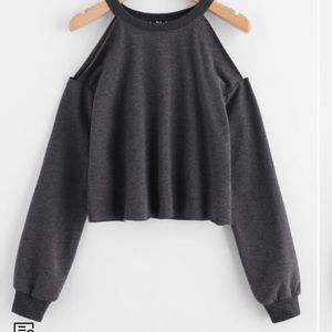 Open shoulder pullover